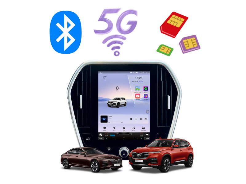 Kết nối Bluetooth, WiFi, SIM 4G/5G