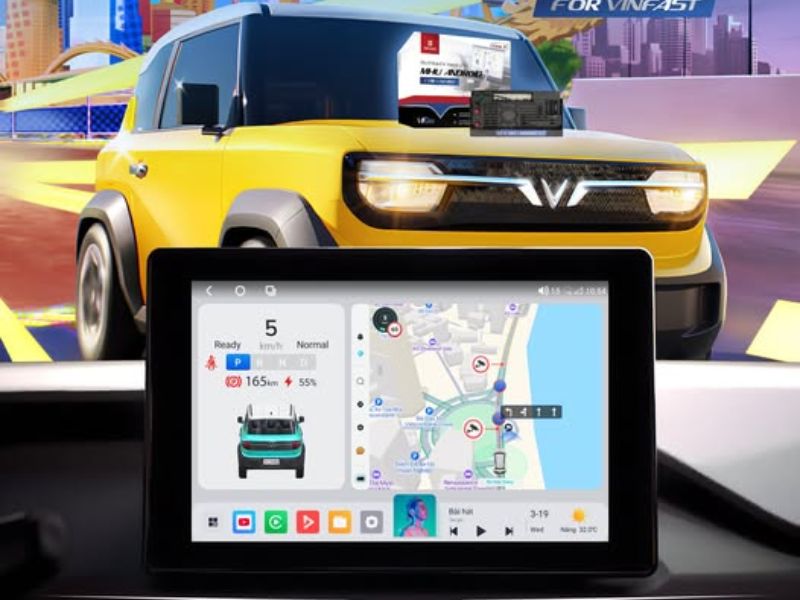 MHU Android Dành Riêng Cho Vinfast VF3 MHU Android Dành Riêng Cho Vinfast VF3