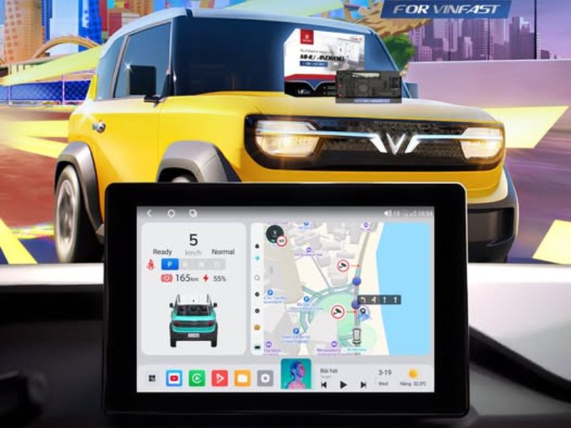 MHU Android Dành Riêng Cho Vinfast VF3 MHU Android Dành Riêng Cho Vinfast VF3